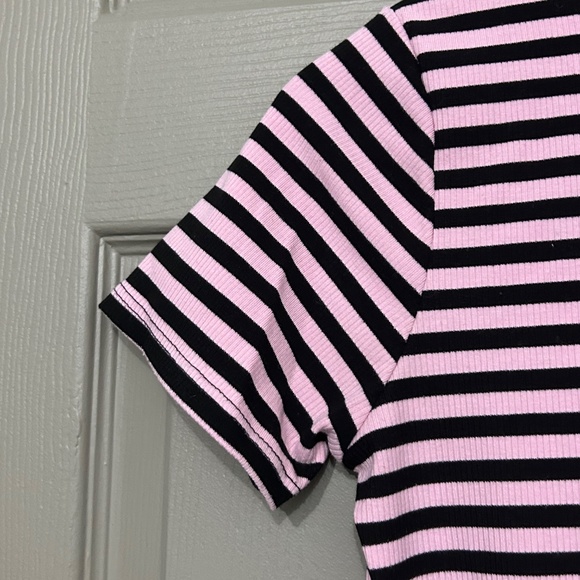 BLACKCRAFT Witchy Pink Striped Tee - Picture 4 of 6